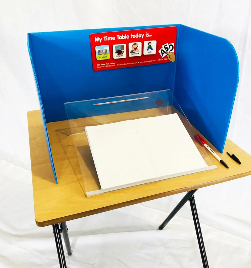 Pop up Desk Screen - Pack of 5 Class Pack, Learning SPACE