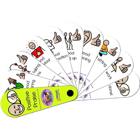 Positive Praise Fan-Additional Need,Calmer Classrooms,Calming & Anxiety,communication,Fans & Visual Prompts,Helps With,Neuro Diversity,Play Doctors,Primary Literacy,PSHE,Rewards & Behaviour,Social Emotional Learning,Social Stories & Games & Social Skills,Stock-Learning SPACE