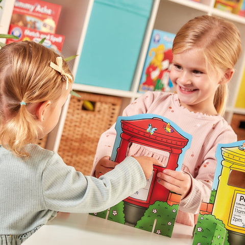 Post Box Game - A First colour and matching game-Early years Games & Toys,Early Years Maths,Games & Toys,Gifts For 2-3 Years Old,Maths,Memory Pattern & Sequencing,Orchard Toys,Primary Games & Toys,Primary Maths,Stacking Toys & Sorting Toys,Stock,Table Top & Family Games-Learning SPACE