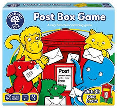 Post Box Game - A First colour and matching game-Early years Games & Toys,Early Years Maths,Games & Toys,Gifts For 2-3 Years Old,Maths,Memory Pattern & Sequencing,Orchard Toys,Primary Games & Toys,Primary Maths,Stacking Toys & Sorting Toys,Stock,Table Top & Family Games-Learning SPACE