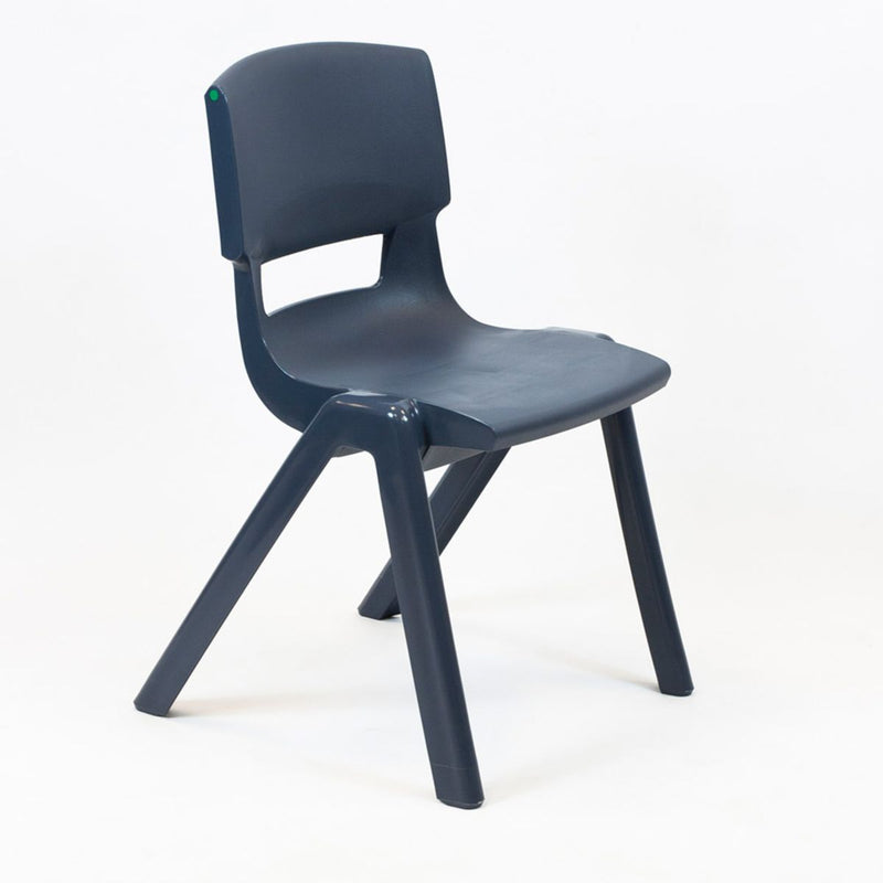Postura+ One Piece Chair (Ages 11-13), Slate Grey Learning SPACE