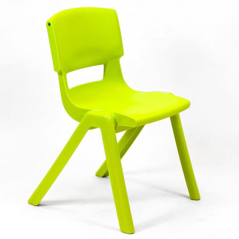 Postura+ One Piece Chair (Ages 11-13), Lime Zest Learning SPACE