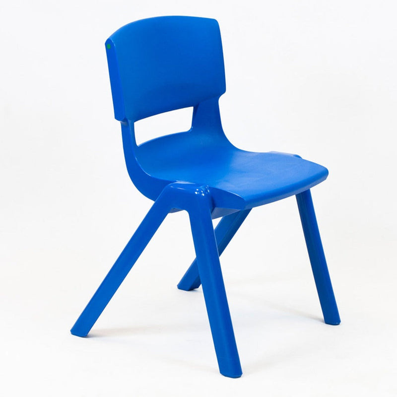 Postura+ One Piece Chair (Ages 14-18), Ink Blue Learning SPACE
