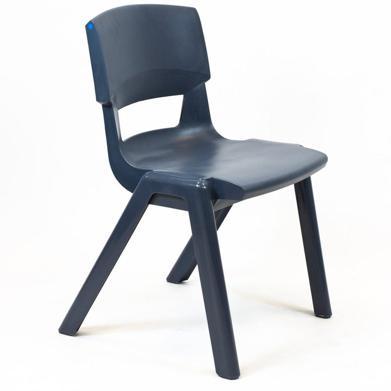 Postura+ One Piece Chair (Ages 14-18), Slate Grey Learning SPACE