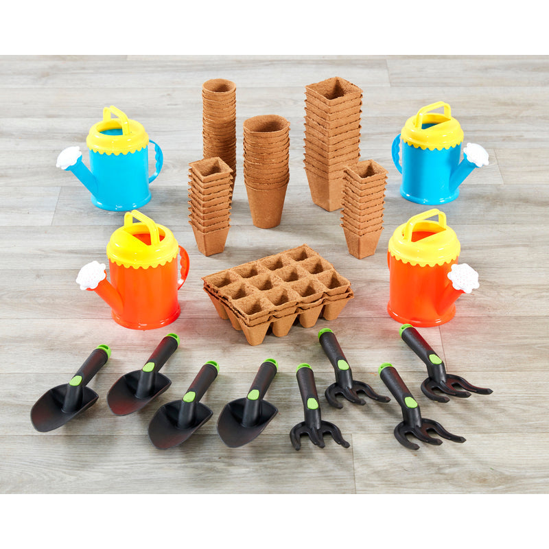 Pound Shop Gardening Kit (70 Pots & 16 Items), Learning SPACE