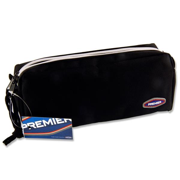 Premier Twin Zip Pencil Case Bold - 3 Assorted Colours, Learning SPACE