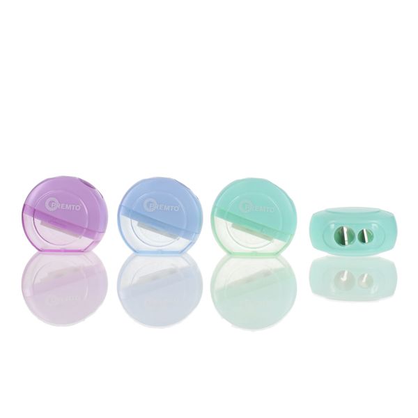 Premto Pastel Twin Hole Sharpener, Learning SPACE