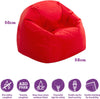 Primary Size Bean Bag Chair - With Back Support-Bean Bags,Bean Bags & Cushions,Dropship,Eden Learning Spaces,Matrix Group,Nurture Room,Seating,Wellbeing Furniture-Learning SPACE