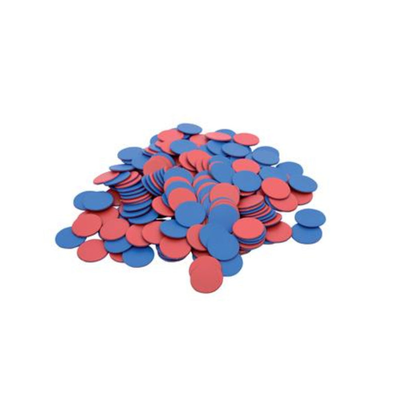 2-Color Counters, Red/Blue (200)