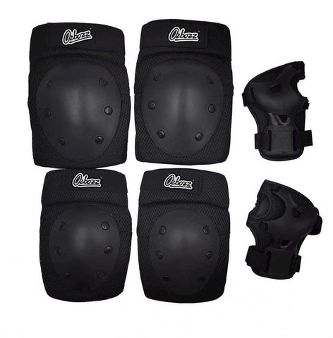 Protective Pad Set Knee, Wrist and Elbows - For Scooters and Skateboards-Active Games,Discontinued,Ozbozz,Tobar Toys-Learning SPACE