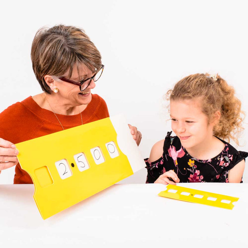 Pupil Decimal Sliding lines Pack of 30, Learning SPACE
