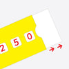 Pupils Decimal Sliding Lines (Pack Of 30) And Teacher Demo Version, Learning SPACE