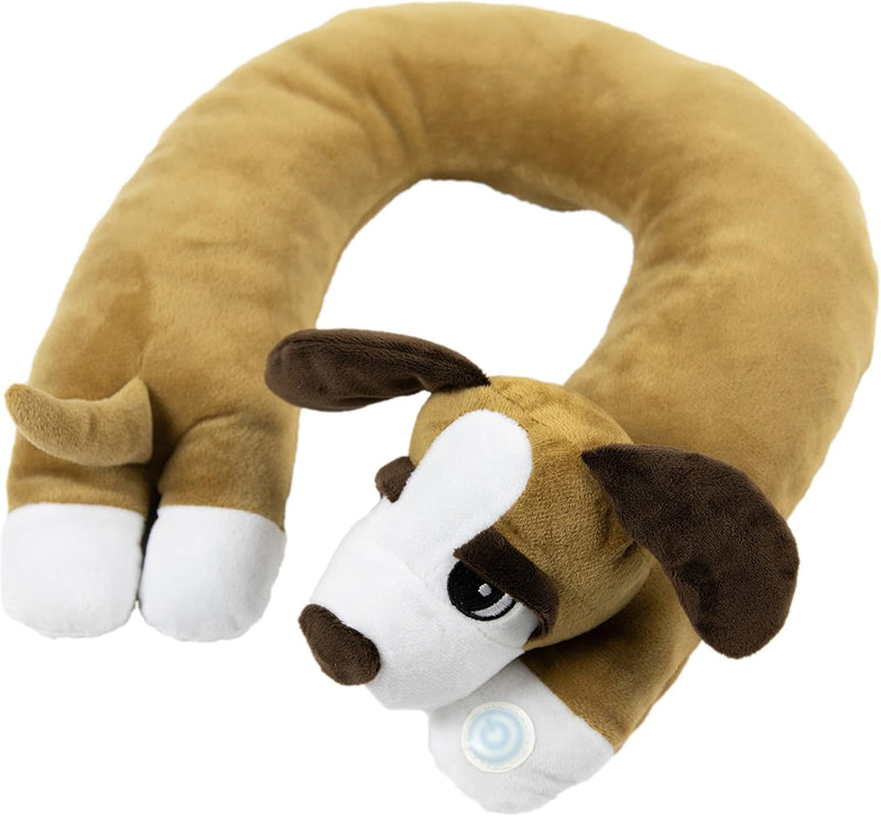 Puppy Vibrating Neck Pillow - Soothing Sensory Comfort by Bouncyband®, Learning SPACE