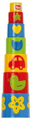 Pyramid Stacker - Coloured Stacking Blocks, Learning SPACE