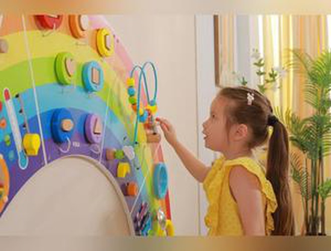 Rainbow Activity Wall Panels, Arts & Crafts Learning SPACE