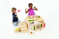 Rainbow Bricks - Pk36-AllSensory,Building Blocks,Calming & Anxiety,Dropship,Engineering & Construction,excell2,Farms & Construction,Helps With,Imaginative Play,Light Box Accessories,Nurture Room,S.T.E.M,Sensory Seeking,Stacking Toys & Sorting Toys,Stock,TickiT,Visual Sensory Toys-Learning SPACE