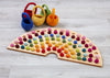 Rainbow Felt Ball Play Palette, Learning SPACE