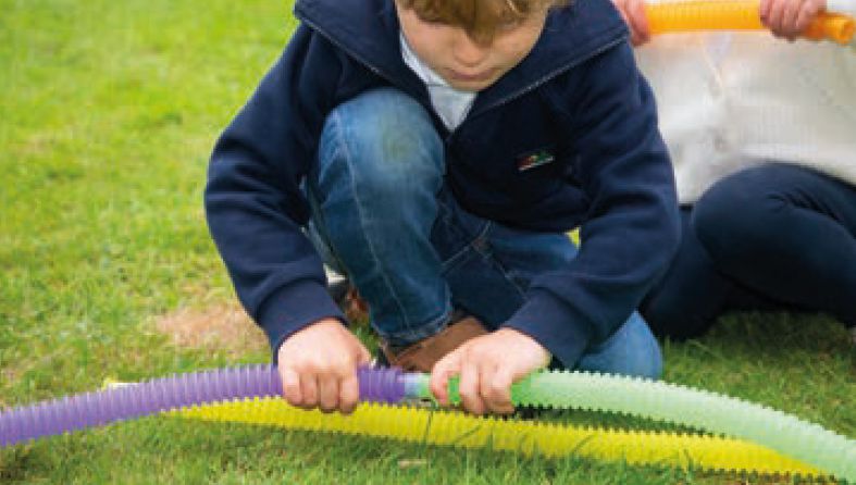 Rainbow Flexi-Tubes - Pack Of 6, Learning SPACE