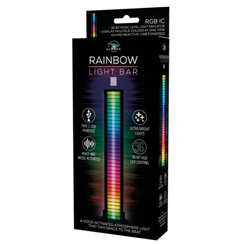 Rainbow Light Bar-Sensory Light Up Toys,Sensory Room Lighting,Teenage Lights,Visual Fun,Visual Sensory Toys-Learning SPACE