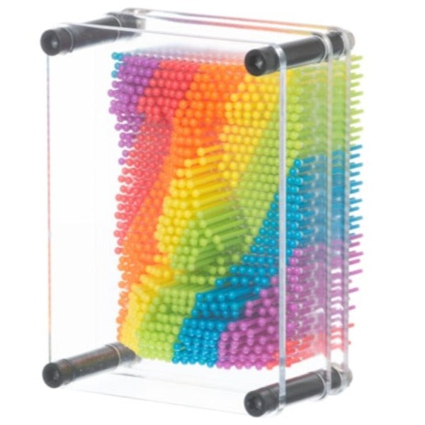 Rainbow Pin Art, Learning SPACE