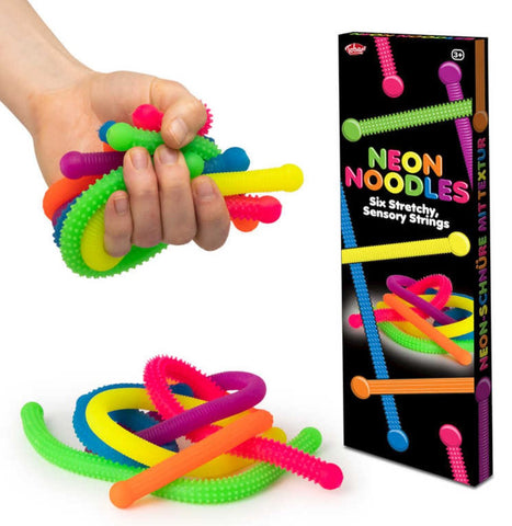 Rainbow Textured Noodles-AllSensory,Calming & Anxiety,Early Years Sensory Play,Fidget,Sensory Seeking,Squishing Fidget,Stock,Tactile Toys & Books,Tobar Toys-Learning SPACE