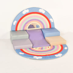 Rainbow Toddler Climber-Baby Climbing Frame,Baby Sensory Toys,Baby Soft Play and Mirrors,Down Syndrome,Dropship,Eco Friendly,Play Mats & Baby Gyms,Playmats & Baby Gyms,Rainbow Theme Sensory Room,Soft Play Sets,Stock-Learning SPACE