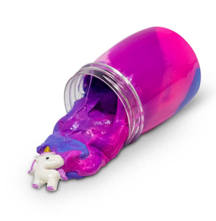 Rainbow and Unicorn Charm Putty - Brightly coloured Goo, Learning SPACE