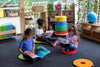 Rainbow™ Circular Sit Mats & Donut™ Trolley, Learning SPACE