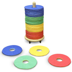 Rainbow™ Circular Sit Mats & Donut™ Trolley-Calmer Classrooms,Classroom Furniture,Classroom Packs,Dropship,Mats,Mats & Rugs,Outdoor Classroom,Sit Mats-Learning SPACE
