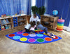 Rainbow™ Corner Placement 2x2m Carpet, Learning SPACE