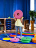 Rainbow™ Corner Placement 2x2m Carpet, Learning SPACE