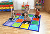Rainbow™ Square Placement Carpet 2x2m, Learning SPACE