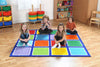 Rainbow™ Square Placement Carpet 2x2m, Learning SPACE