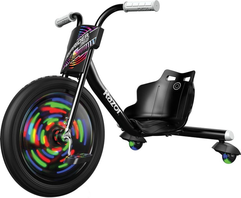 Razor LightShow RipRider 360 Trike, Learning SPACE