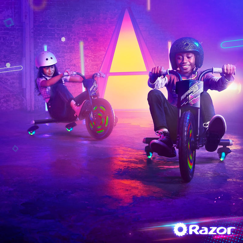 Razor LightShow RipRider 360 Trike, Learning SPACE