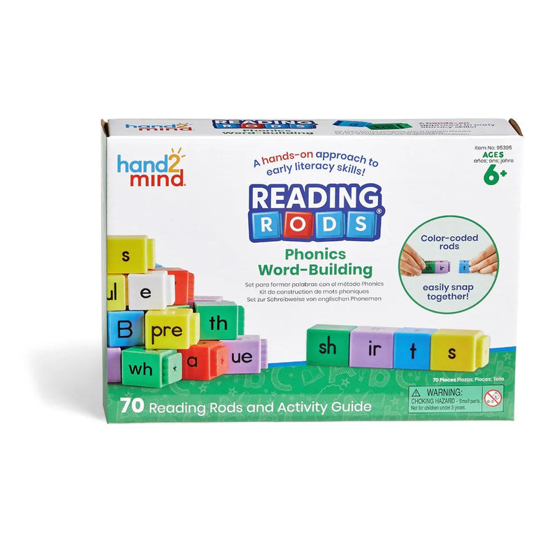 Reading Rods® Phonics Word-Building, Learning SPACE