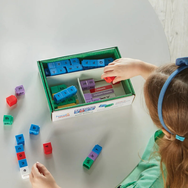 Reading Rods® Phonics Word-Building, Learning SPACE