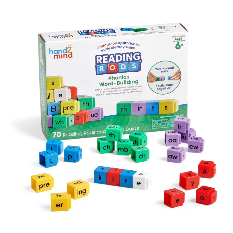 Reading Rods® Phonics Word-Building, Learning SPACE