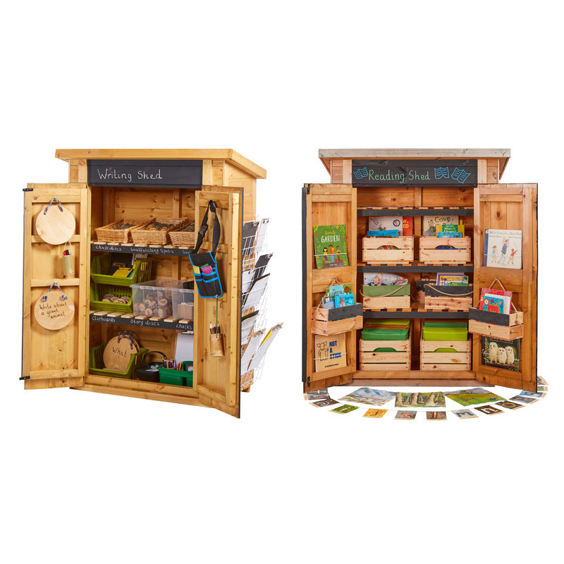 Reading & Writing Sheds (2Pk), Learning SPACE