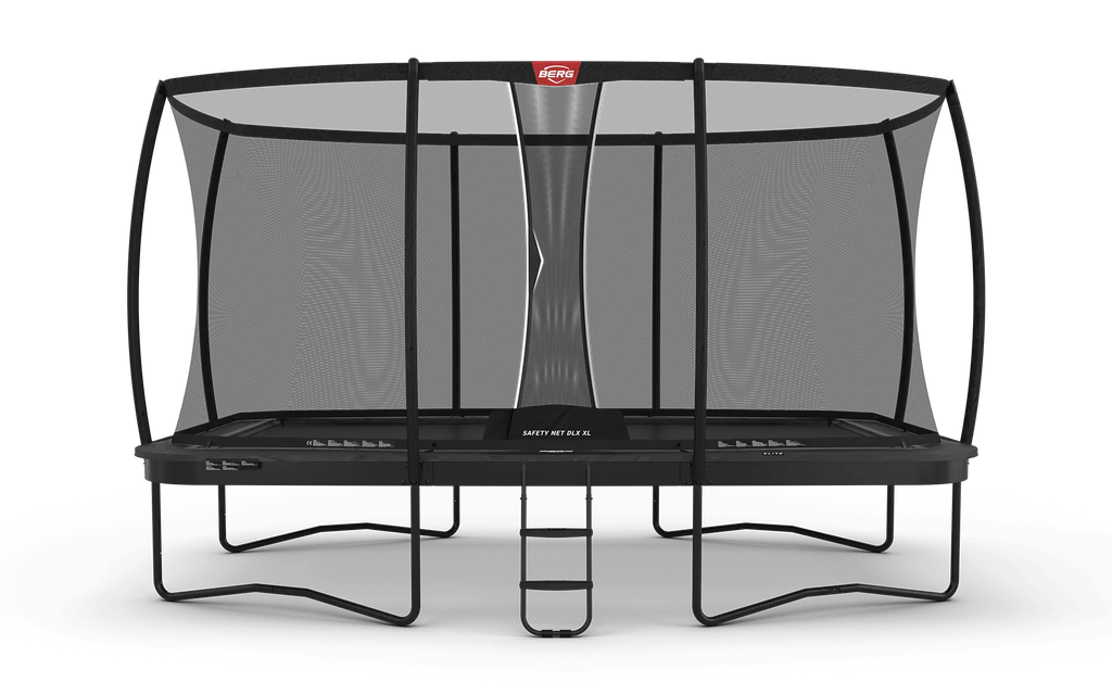 Rectangle BERG Ultim Elite Trampoline With Safety Net - Public Use Approved-Berg Toys,Commercial Trampolines,Teen & Adult Trampolines,Trampoline,Trampolines-Learning SPACE