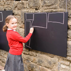 Rectangular Chalkboard 70x60cm, Learning SPACE