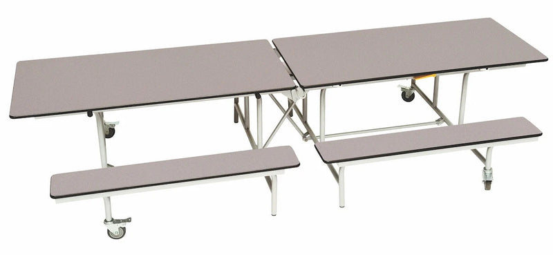 Rectangular Mobile Folding Bench Unit- Age Range 11+, Dove Learning SPACE