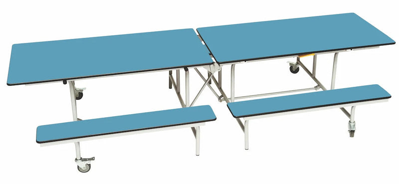 Rectangular Mobile Folding Bench Unit- Age Range 5-11, Azure Learning SPACE