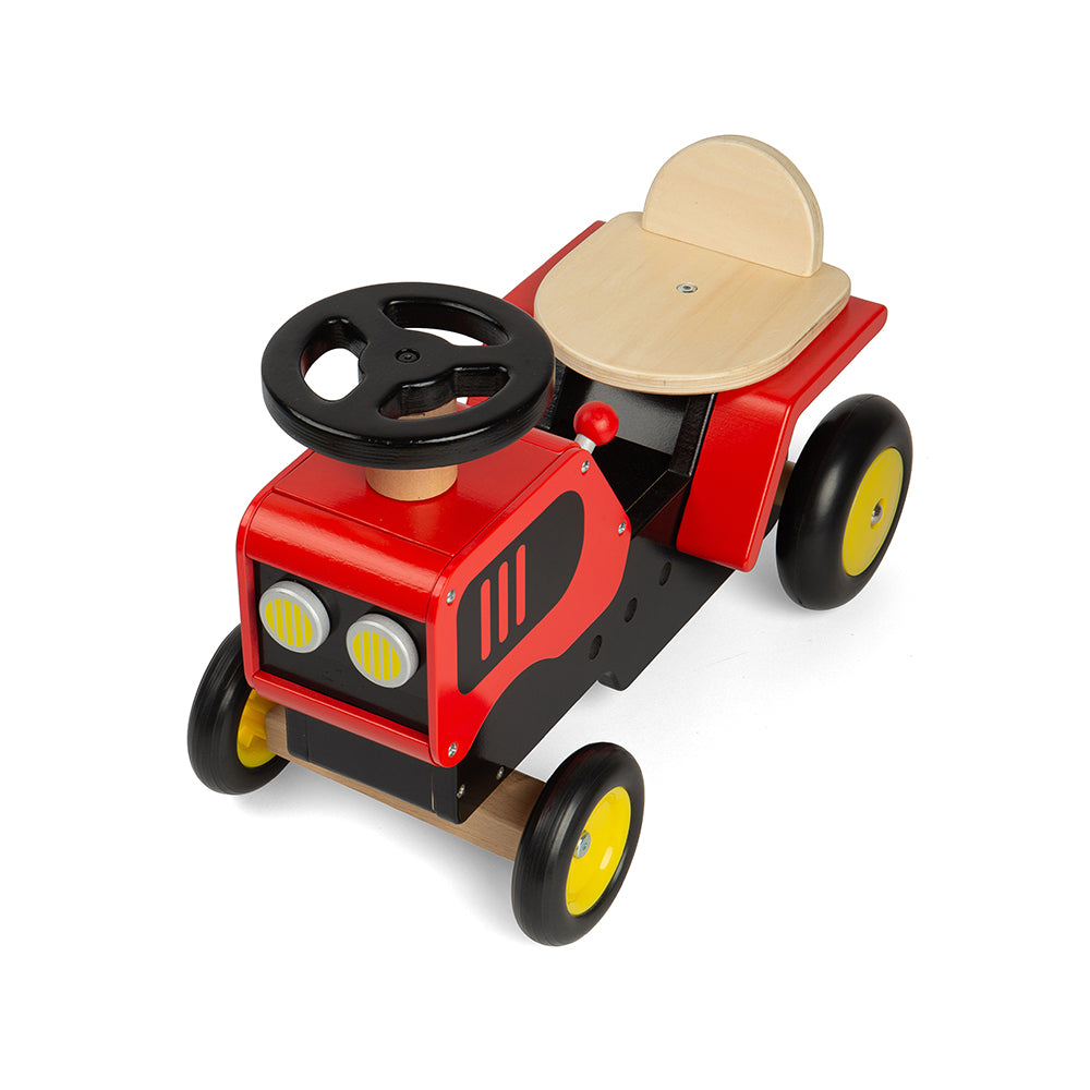 Ride On Tractor-Baby Toys,Baby Wooden Toys,Bigjigs Toys,Dropship,Ride & Scoot,Ride On's. Bikes & Trikes,Ride Ons,SCOTEXCEL,Wooden Toys-Learning SPACE