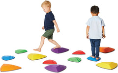 River Stones - Set Of 6-Active Games,Additional Need,Balancing Equipment,Dropship,Engineering & Construction,excell2,Games & Toys,Gonge,Gross Motor and Balance Skills,Movement Breaks,Primary Games & Toys,S.T.E.M,Stepping Stones,Vestibular-Learning SPACE