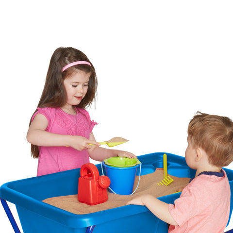 Rockface Sand and Water Tray Table with Stand-Messy Play,Outdoor Sand & Water Play,Outdoor Sand Pits,Playground Equipment,S.T.E.M,Sand,Sand & Water Trays,Science Activities,Seasons,Stock,Summer,TP Toys,Trays,Water & Sand Toys-Learning SPACE