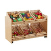 Rookie Range Open Mobile Basket Shelf (With Baskets), Learning SPACE
