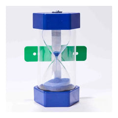 Rotating 5 Minute Sand Timer with Wall Holder, Learning SPACE