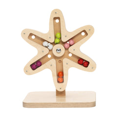 Rotating Bell Flower - Sensory Toy for Babies & Toddlers-Baby Cause & Effect Toys,Baby Wooden Toys,Dropship,excell2,Gross Motor and Balance Skills,Learn Well,Wooden Toys-Learning SPACE