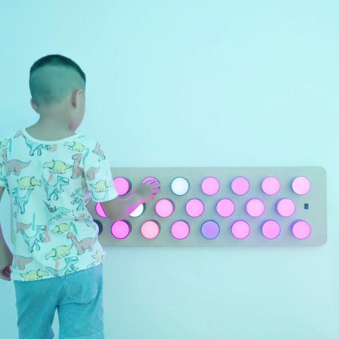 Rotating Colour Spectrum Light Panel, Learning SPACE